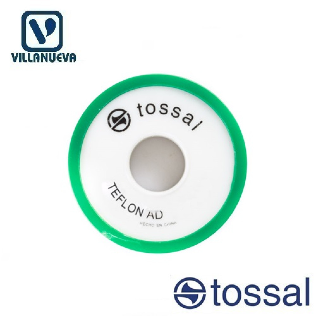 TEFLON 1/2 X 10 ALTA DENSIDAD 0.9 G CM3 TOSSAL
