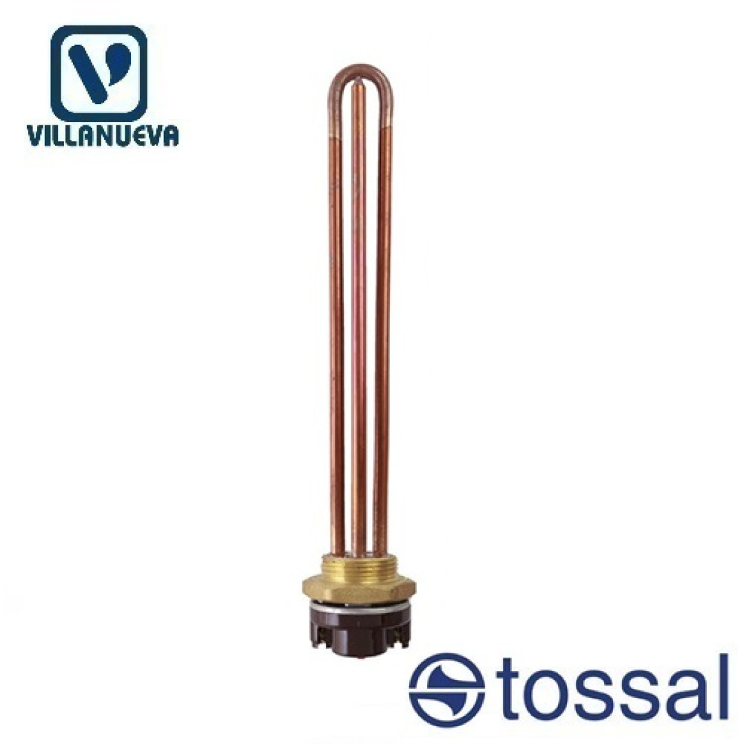 RESISTENCIA PARA TERMOTANQUE  ELECTRICO 1500 WATTS CAJA X 50 UNIDADES  TOSSAL 