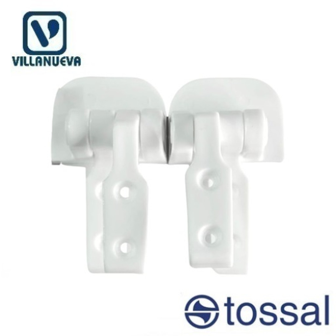 HERRAJE BISAGRA PLASTICO CORTO TOSSAL