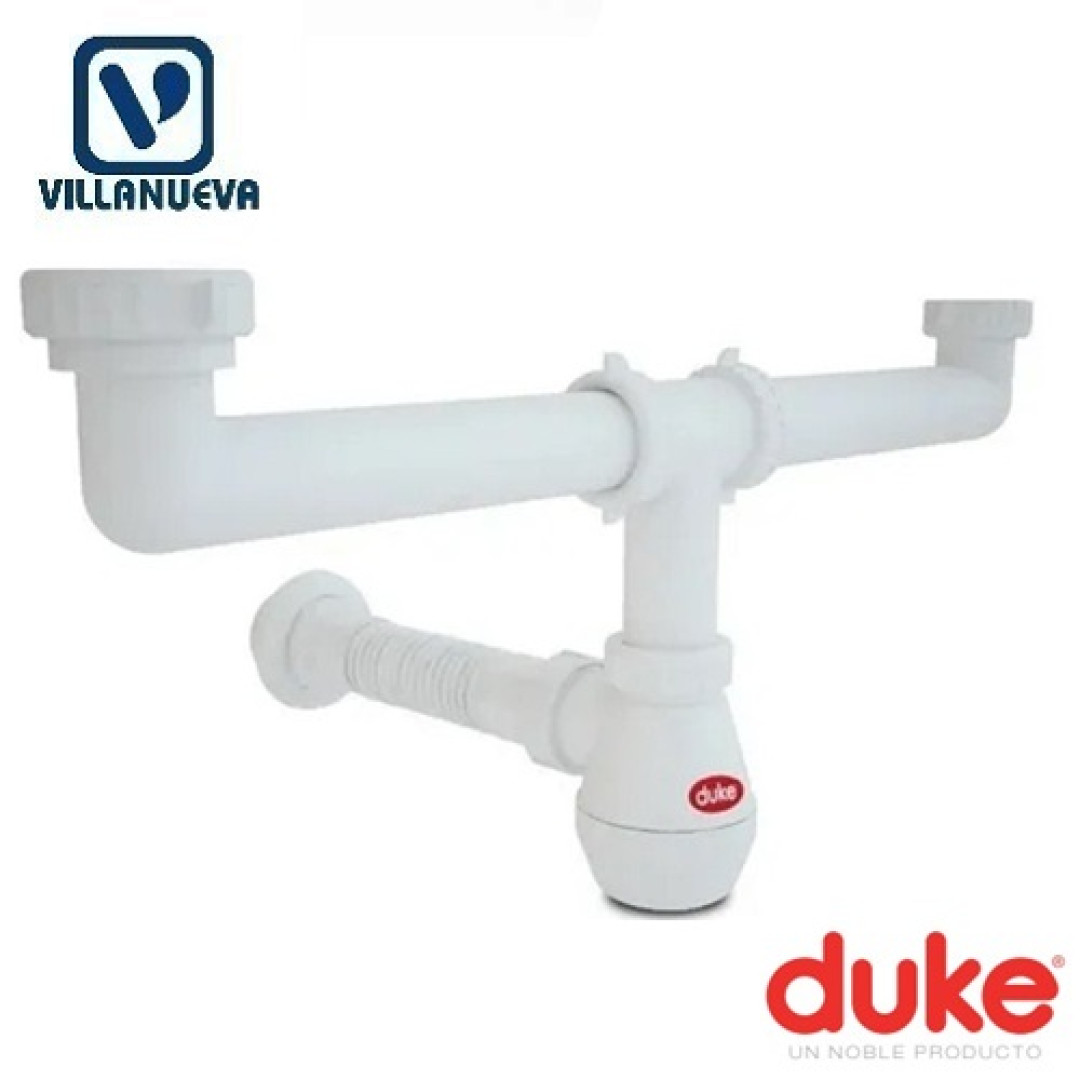 SIFON DOBLE  PVC  DUKE ROSCABLE OFERTA