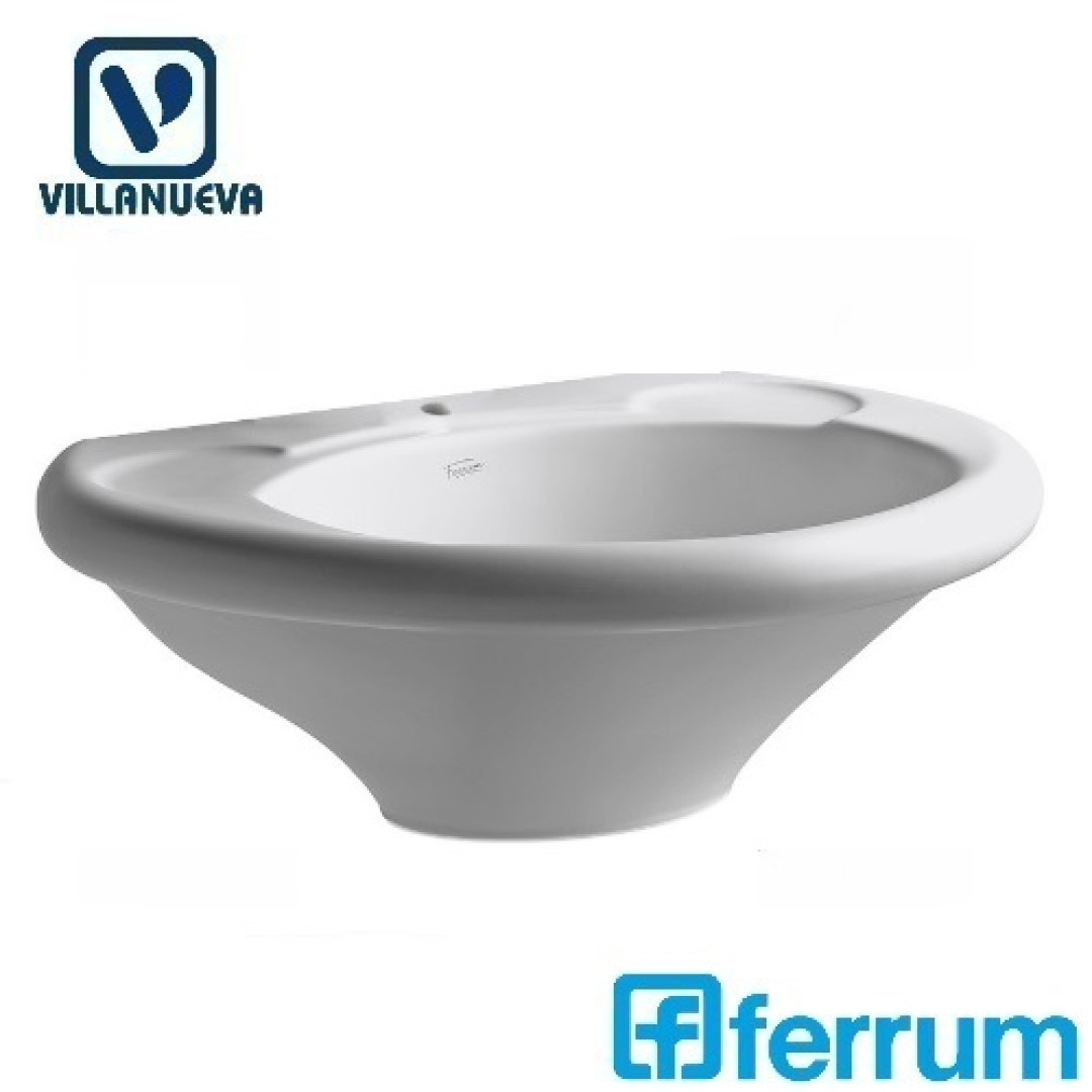 LUR1J - BE FERRUM MURANO LAVATORIO SATIN. 1 AGUJERO